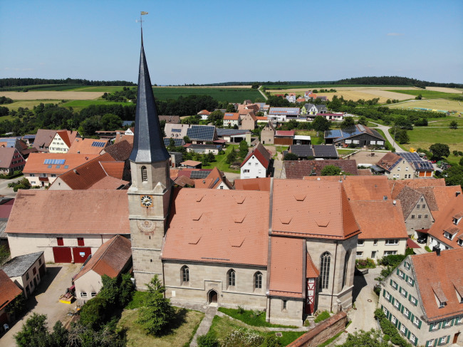 Rieterkirche St. Marien und Christophorus in Kalbensteinberg "Schatzkästlein Frankens"