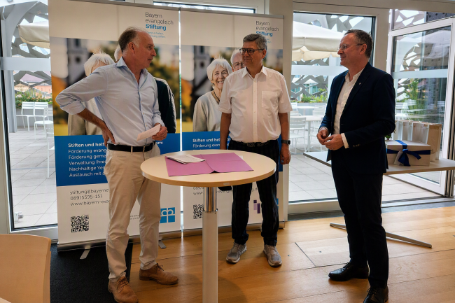 Verabschiedung von Stiftungsvorstand Karlhermann Schötz